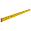 Image de STABILA Niveau Type 96-2, 183 cm, profilé aluminium extra-rigide, 1 fiole horizontale, 2 fioles verticales, embouts amortisseurs, antidérapants intégrés, Made in Germany