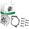 Image de INA 538 0043 10 Pompe à eau Type de fonctionnement: mécanique Nombre de dents: 19 Compatible avec FORD Focus Mk2 3/5 portes DA, HCP, DP S-Max Mk1 WA6 Kuga Mk1 SUV Mondeo Mk4 Break BA7, RENAULT