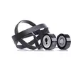 Image de INA Jeu de courroies trapézoïdales à nervures 529 0017 10 1740mm Compatible avec PEUGEOT 206 3/5 portes 2A/C Partner I Van 5, G, CITROËN Berlingo/Berlingo First I MF, GJK, GFK