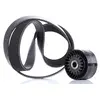 Image de INA Jeu de courroies trapézoïdales à nervures 529 0016 10 1035mm Compatible avec RENAULT Clio III 3/5 portes BR0/1, CR0/1 Twingo II 3 portes CN0 Modus/Grand Modus F, JP Clio IV Grandtour KH