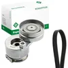 Image de INA Jeu de courroies trapézoïdales à nervures 529 0088 10 1125mm Compatible avec RENAULT Megane III 3/5 portes BZ0/1 Scénic III JZ0/1 Megane II 3/5 portes BM, CM, BM0/1, CM0/1 Scénic II JM