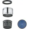 Image de Mousseur - GROHE - Chromé 13927000 - Filetage externe - Aérateur classe C - 30 l/min à 3 bars