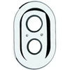 Image de Grohe Rosace ovale 47188 225x150 pour Automatic 2000/Sentosa chrome ancien