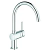 Image de Grohe Mitigeur monocommande évier Minta 1/2", bec C, chrome