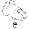 Image de Grohe 28406000 Coude à encastré Argent