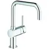 Image de Grohe Mitigeur monocommande d'évier Minta 1/2", bec en U, chrome