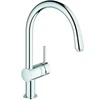 Image de Grohe Minta Mitigeur évier 1/2", DN, bec C, aérateur laminaire, chrome
