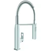 Image de Grohe Mitigeur monocommande évier Eurocube chrome, douchette professionnelle extractible