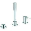Image de Grohe Essence combinaison baignoire 3 trous chrome, avec douchette à main