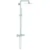Image de Grohe Système de douche Euphoria 230 chrome, avec thermostat AP, bras pivotant 45 cm