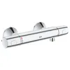 Image de GROHE Mitigeur thermostatique Douche Precision Trend montage mural protection anti-brûlure raccord fileté 1/2 chromé 34229002