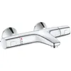 Image de GROHE Mitigeur thermostatique Bain / Douche Precision Trend protection anti-brûlure raccord fileté 1/2 chromé 34227002