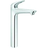 Image de Grohe Mitigeur monocommande Eurostyle pour lavabo 1/2", XL, levier métal, corps lisse, chrome