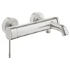 Image de GROHE Essence Robinet Mitigeur Monocommande Bain/Douche, Montage mural, Avec inverseur, Supersteel, 33624DC1