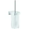 Image de Grohe Ensemble brosse WC Selection Cube, fixation murale, chrome