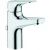 Image de Grohe Mitigeur monocommande lavabo BauFlow S, chrome, avec garniture de vidage plastique