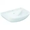 Image de Grohe Lavabo Bau Céramique 64,6x46,8 cm, 1 trou robinet, avec trop-plein, suspendu, blanc alpestre