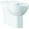 Image de Grohe WC sur pied combinaison Bau céramique sans rebord, sortie verticale, blanc alpin