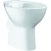 Image de Grohe WC sur pied, céramique à chasse profonde, bord fermé, sortie horizontale, blanc alpin