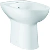 Image de Grohe Bidet sur pied Bau céramique alp-we, 1 trou avec trop-plein, avec kit de fixation