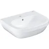 Image de GROHE lavabo suspendu, Euro Ceramic, largeur 55cm, traitement anti-calcaire et anti-bactérien Pure Guard, blanc alpin, 3933600H (Import Allemagne)