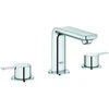 Image de Grohe Robinet de lavabo 3 trous Lineare 1/2", garniture de vidage, chrome