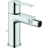 Image de Grohe Mitigeur monocommande bidet Lineare 1/2", garniture de vidage, chrome