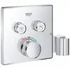 Image de Thermostatique encastré GROTHERM SMARTCONTROL GROHE 29125000 2 sorties - chrome