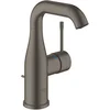 Image de GROHE Essence Mitigeur monocommande Lavabo pour Salle de Bains, Taille M, Robinet (Avec Tirette et Garniture de vidage, Rotation 360°, Facile à Installer), Anthracite Brossé, 23462AL1