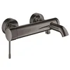 Image de GROHE Essence Mitigeur Monocommande mural pour Bain/Douche, avec inverseur automatique 2 sorties, Hard Graphite, 33624A01