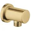 Image de GROHE Rainshower Coude à encastrer (Rosace ronde Ø 48 mm, raccord fileté mâle 1/2", montage mural, Anti retours d'eau), Gold, 27057GN0
