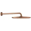 Image de GROHE Rainshower Cosmopolitan 310 Ensemble douche de tête et Bras de douche (Bras Rainshower 380 mm, Montage Mural, 1 jet Pluie, Économie d’eau), Forme Ronde, Rose Gold Brossé, 26066DL0