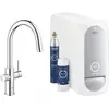 Image de Grohe Blue Home Mitigeur Évier avec Système de Filtration de l'Eau, avec Mousseur Extractible, Bec C, 31541000 (Import Allemagne)