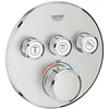 Image de GROHE Grohtherm SmartControl Façade thermostatique ronde 3S 29121DC0 (Import Allemagne)