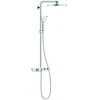 Image de Grohe Système de douche Euphoria SmartC 310 Duo blanc, thermostat AP, bras pivotant 45 cm