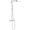Image de Grohe Duschsystem Euphoria SmartC 310 Cube D mit AP-Thermostat, Wandmontage, moon white