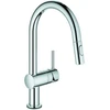 Image de Grohe Minta Touch Mitigeur évier chromé, électrique, douchette extractible double flux