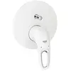 Image de Mitigeur monocommande de bain Eurostyle 24049 FMS pour 35600 Levier offen moon white