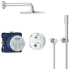 Image de Ensemble de douche avec Rainshower Cosmopolitan 210 Grohtherm Chromé 34732000 (Import Allemagne)