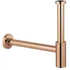 Image de Siphon pour lavabo 1 1/4", 8 x 15 x 21 cm, couleur cuivre brossé (référence : 28912DA0)