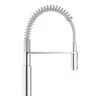 Image de GROHE Robinet évier de cuisine Get mitigeur monocommande 2 jets robinet avec douchette extractible professionnelle 30361000