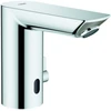 Image de Grohe Robinet lavabo infrarouge Bau Cosmopolitan E 1/2", avec mélangeur, régulation température, batterie, chromé