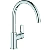 Image de Grohe Mitigeur monocommande BauLoop pour évier, chrome, bec haut pivotant