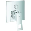 Image de Grohe Kit de montage Eurocube encastré UP-EHM, avec commutateur 3 voies, chrome