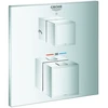 Image de Grohe Set de montage Grohtherm Cube mitigeur thermostatique encastré, avec commutateur 2 voies, chrome