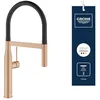 Image de GROHE Mitigeur d'évier Essence, DN 15, Flexible Santoprène, Spray Professionnel SpeedClean, Coloris: Coucher de Soleil Chaud brossé - 30294DL0