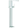 Image de Grohe Kit de montage complet PLUS Mitigeur baignoire encastré 1/2", montage au sol, chrome