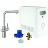 Image de Grohe Mitigeur monotrou pour évier Blue Professional bec en L, supersteel