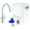 Image de Grohe Mitigeur monocommande évier Blue Professional C, chrome, avec bec