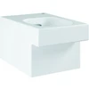 Image de Grohe WC suspendu, cuvette à chasse profonde Cube céramique alp-we PureGuard, sans rebord, évacuation horizontale